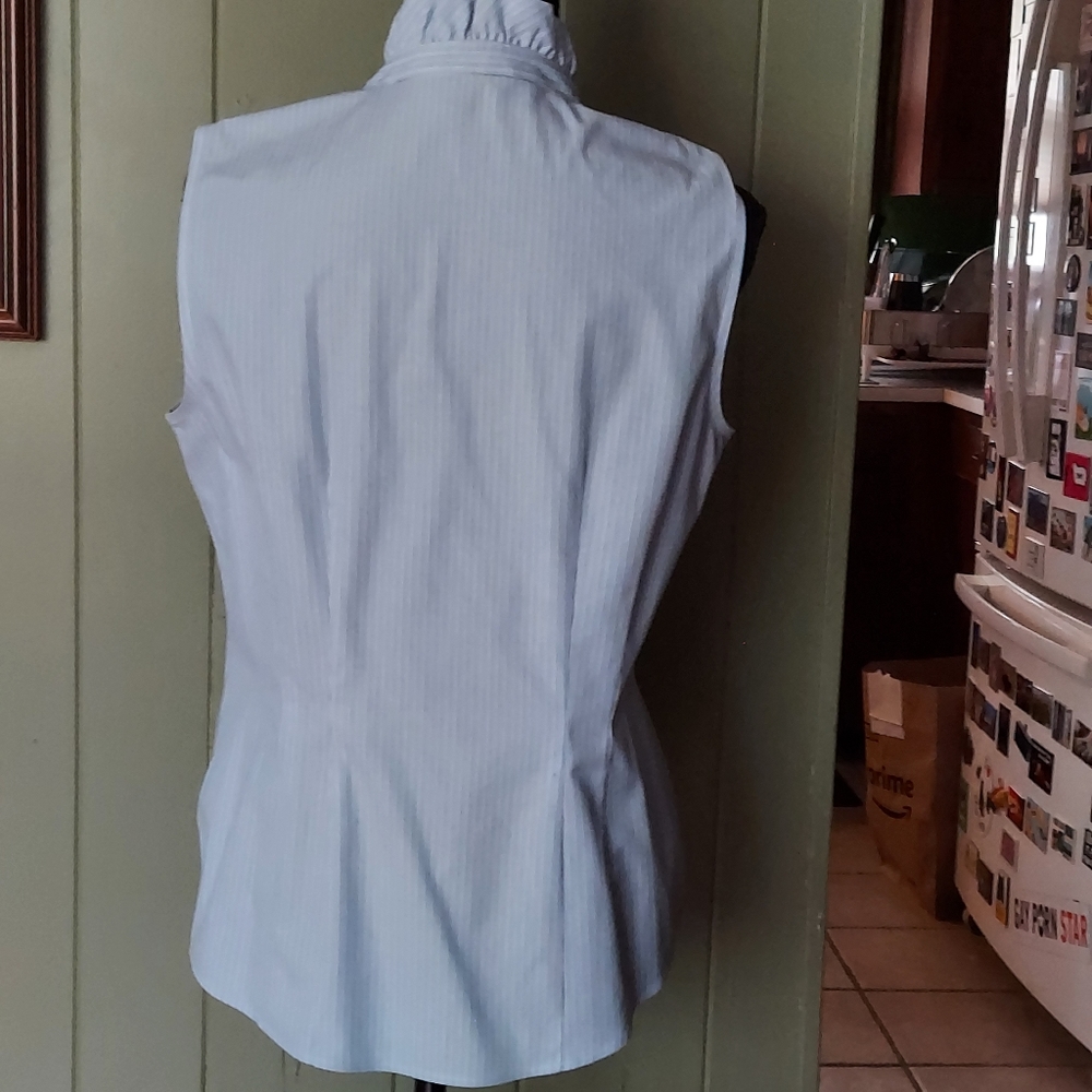 Brooks Brothers Striped Sleeveless Shirt